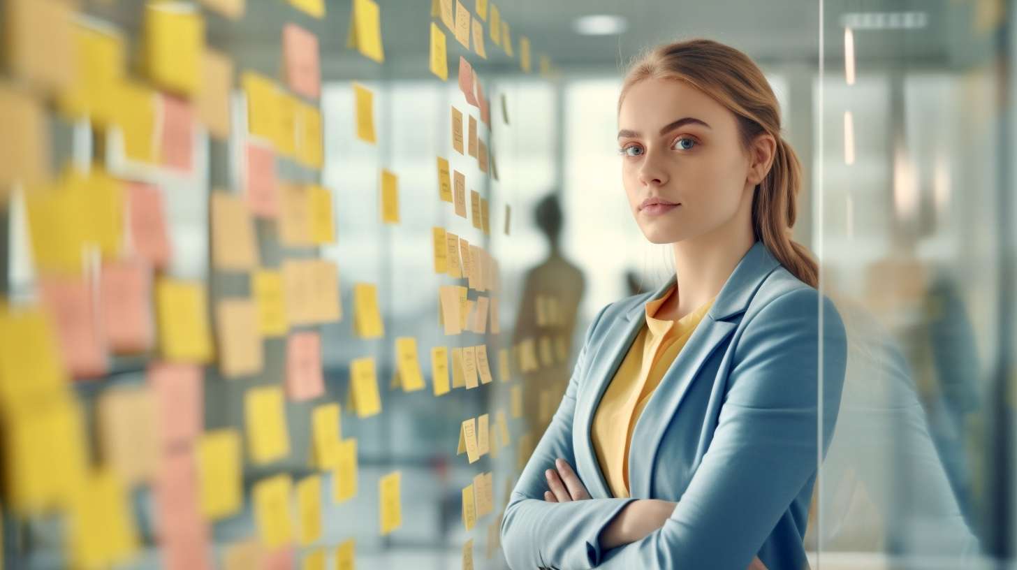 absender_a_22_year_old_woman_working_with_post-its_on_a_glass_w_fa6690c0-3893-4b01-93a6-2973956d00b0