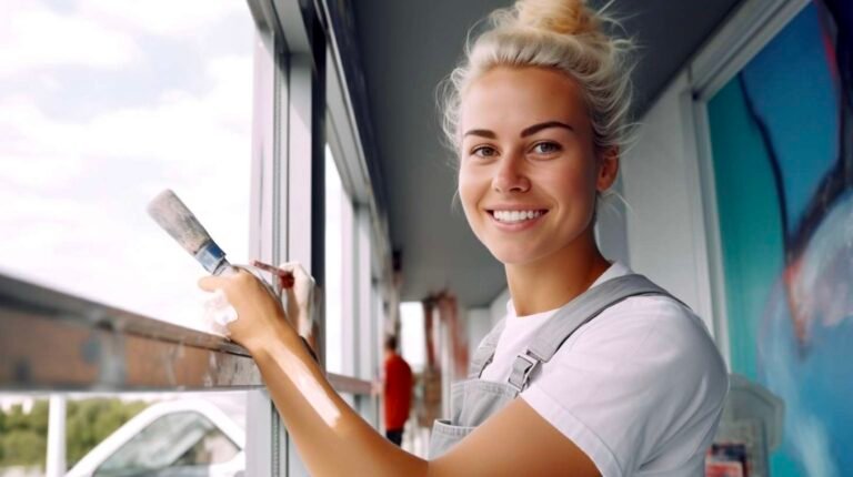 absender_a_smiling_young_ordinary_female_painter_craftswoman_p_5c29d70a-85aa-474a-ae80-c377aeb8dfc8
