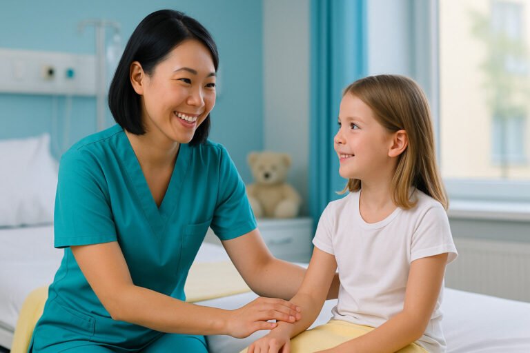 Wie wird man Fachkinderkrankenschwester in Deutschland?