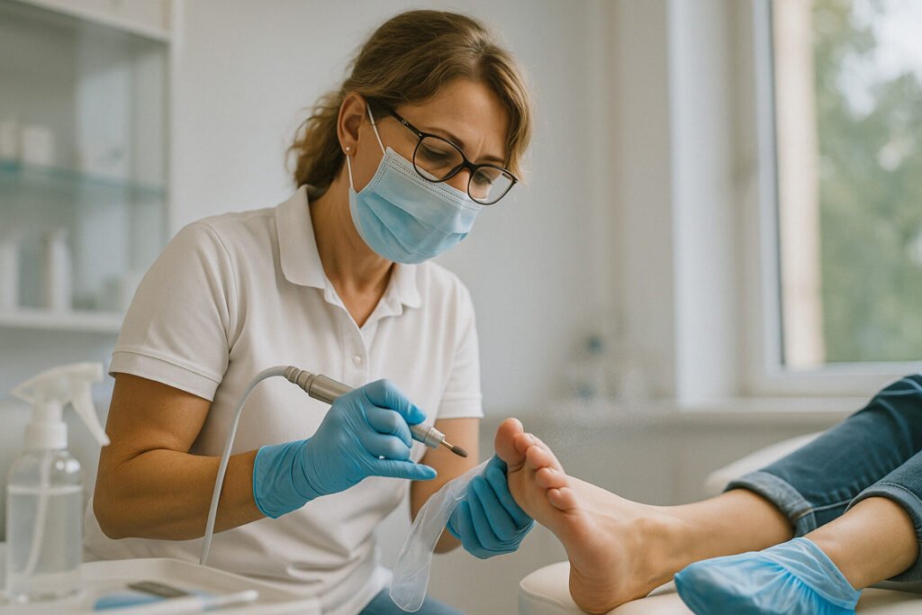 Medizinische Fußpflegerin werden in Deutschland: Wie geht das?