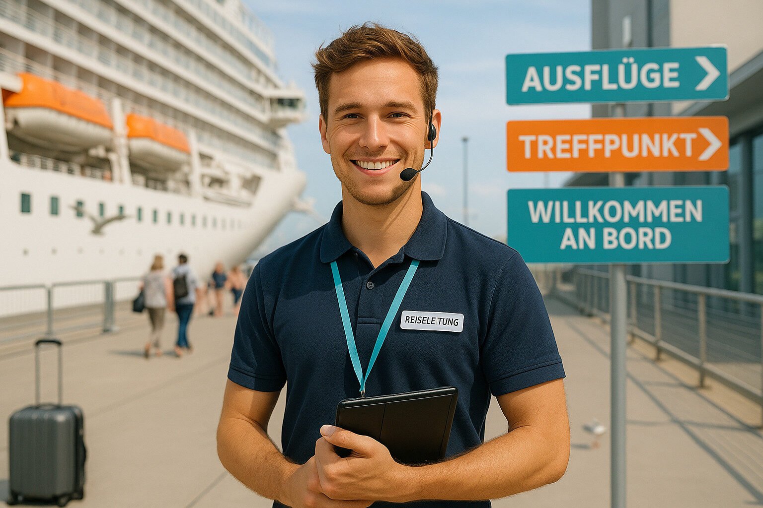 Reiseleiter auf Kreuzfahrtschiffen werden
