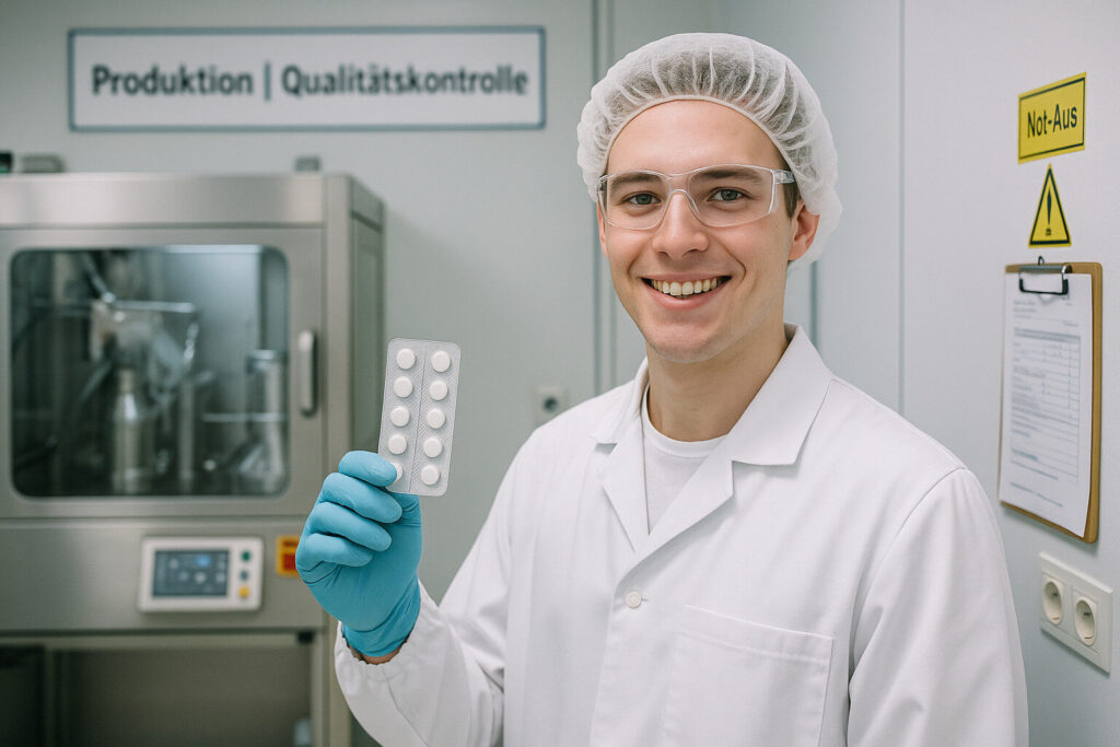 Pharmatechnologe: Produktion von Arzneimitteln