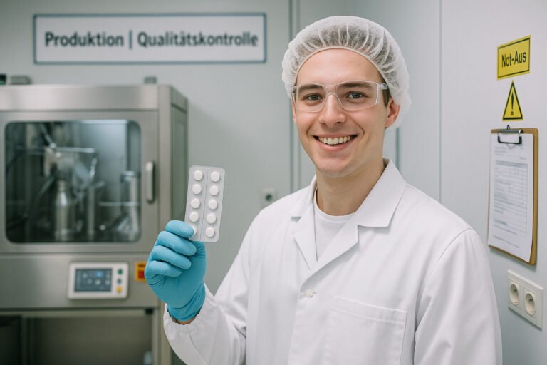 Pharmatechnologe: Produktion von Arzneimitteln