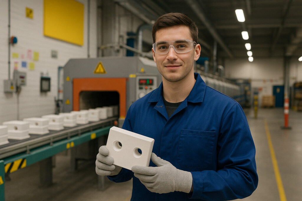 Industriekeramiker: Spezialisierung auf keramische Produkte