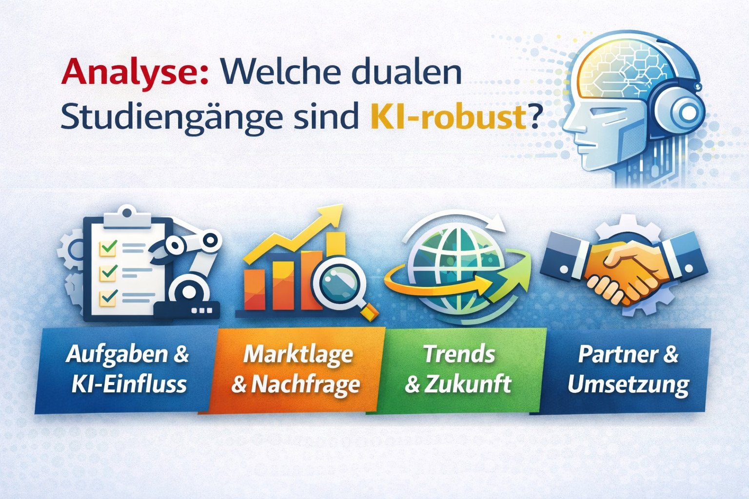 Duales Studium und KI: Welche Studiengnge bleiben robust?