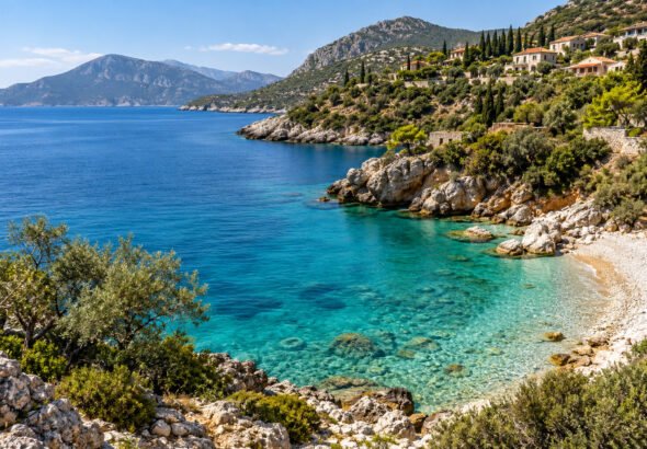 Türkisfarbene Bucht bei Kaş