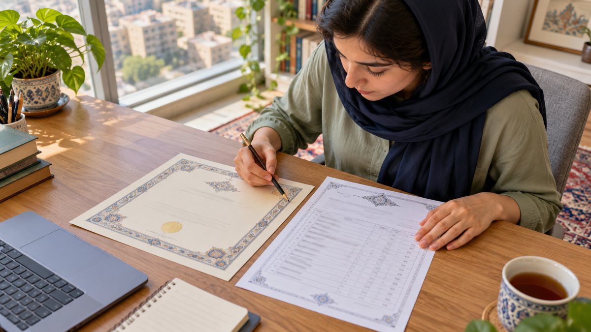 Studienunterlagen prüfen